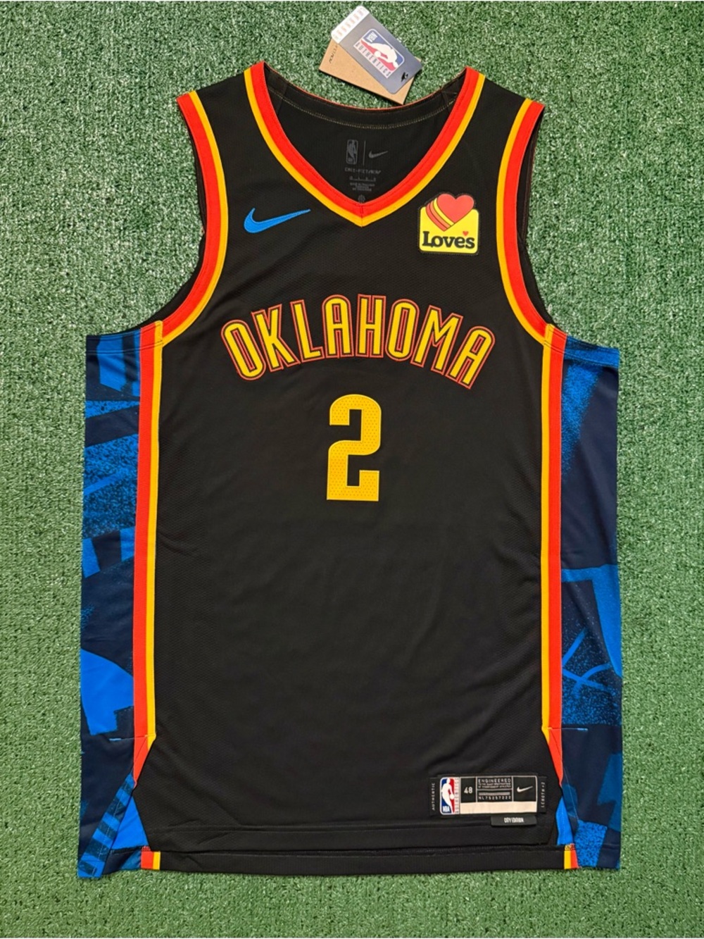 Authentic Shai Gilgeous-Alexander Oklahoma City Thunder 2024-25 City Jerseys